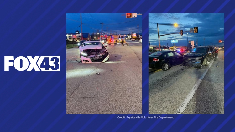 10 injured in multi-vehicle crash in Franklin County Saturday