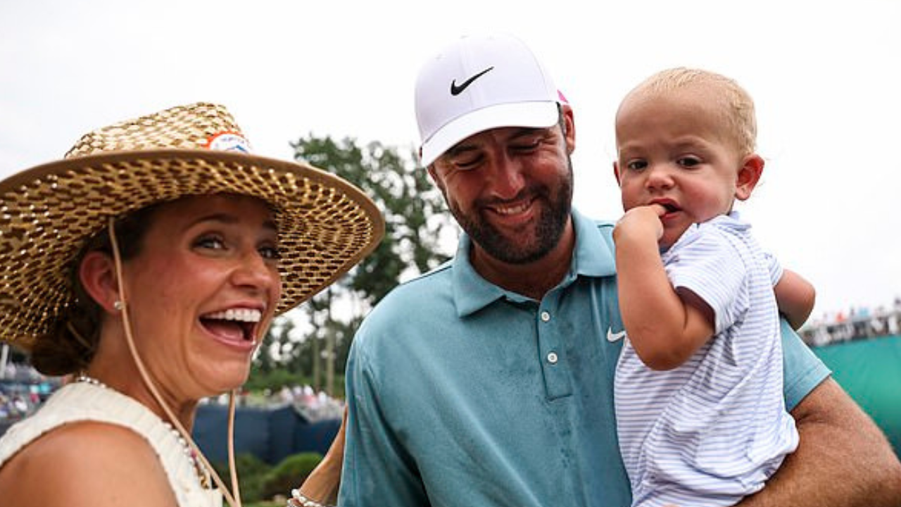 World No 1 golfer Scottie Scheffler shares surprise news of second ...