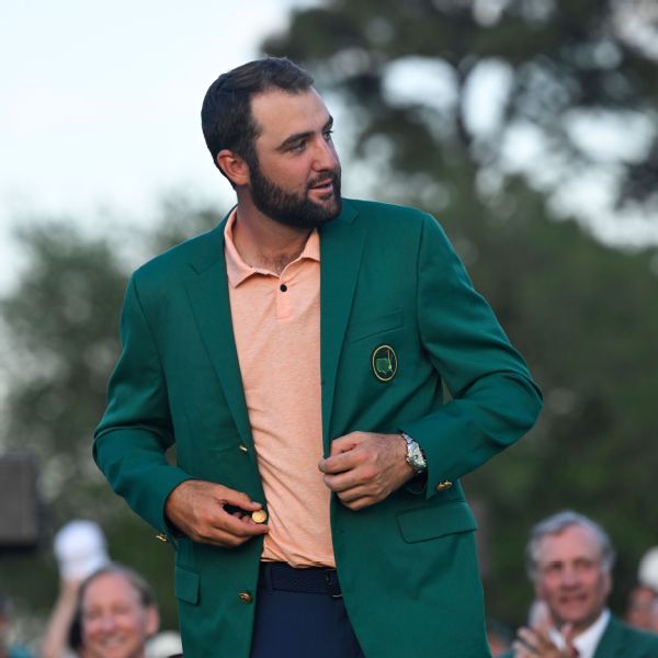 Scottie Scheffler arrives at Masters with 9-day-old son, Remy