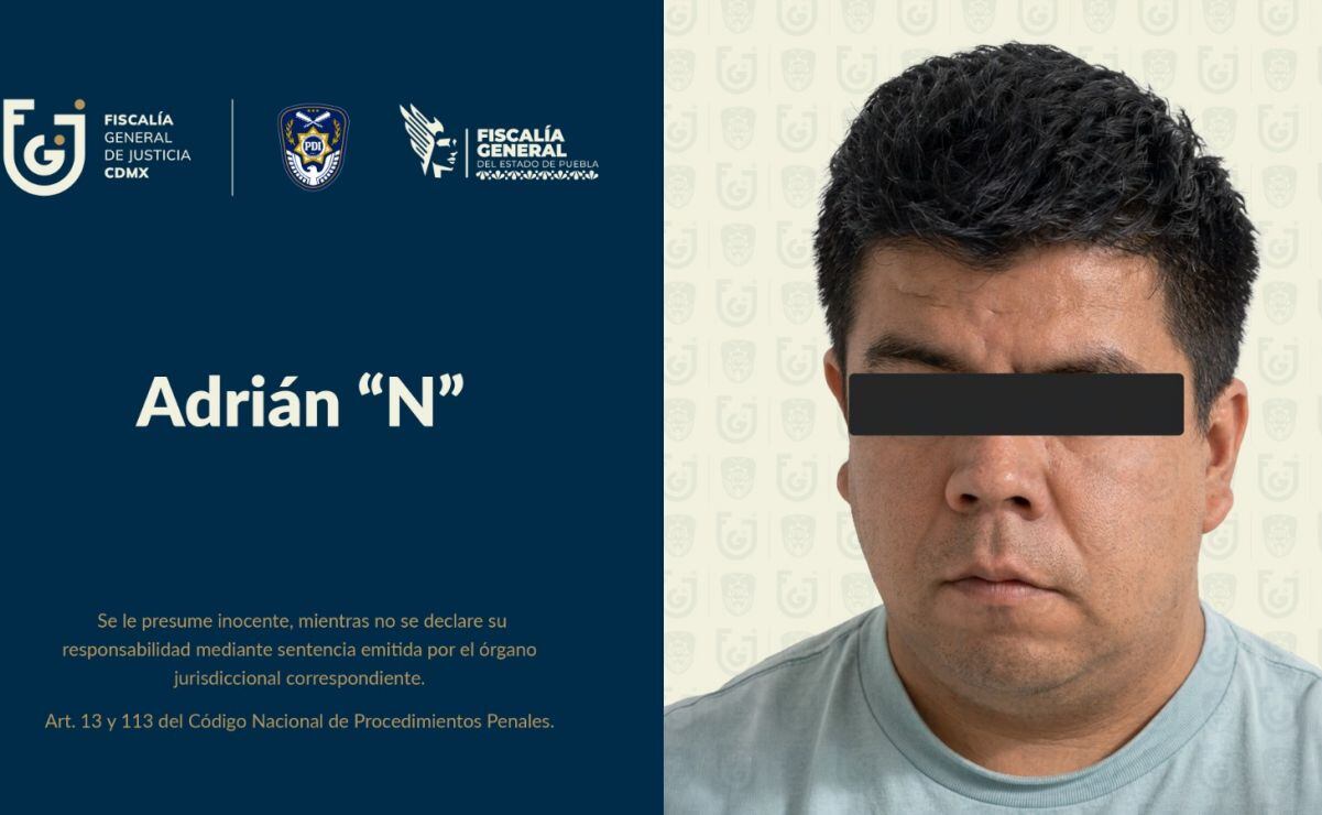 Capturan en Puebla y vinculan a proceso a hombre por homicidio en CDMX ...