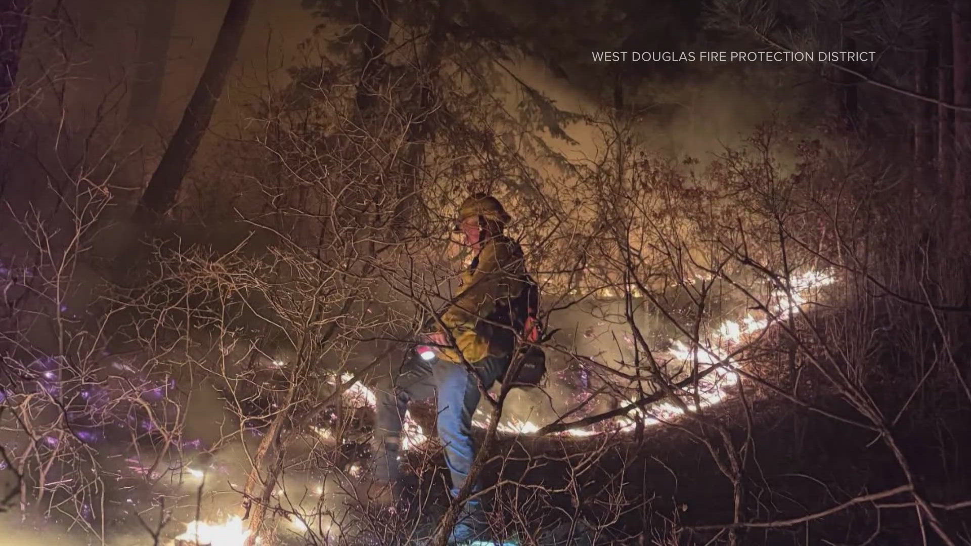 US Forest Service responding to Bear Creek fire