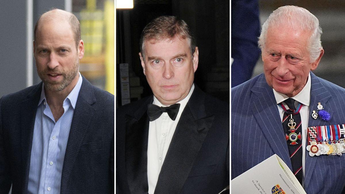 Prince William and King Charles 