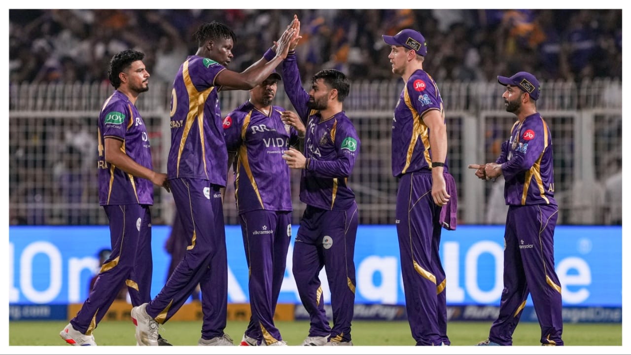 Muzarabani in IPL jersey representing KKR
