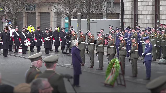 President Catherine Connolly commemorates the 1916 Easter Rising