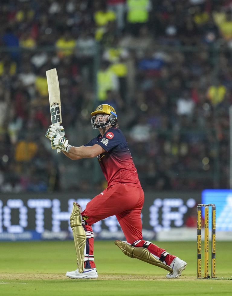 David, Rajat, Devdutt mayhem power RCB to 250/3 against CSK