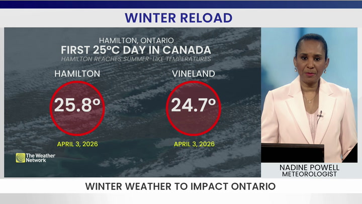 Winter reload: Snow and frigid air to impact S Ontario commute
