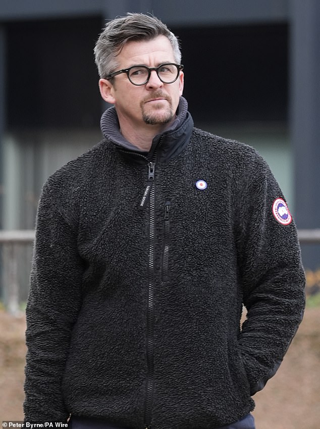 Barton (pictured in December 2025) was remanded in custody in the wake of the alleged attack