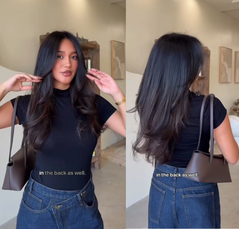 7 model rambut butterfly cut panjang, hasilkan tampilan feminin
