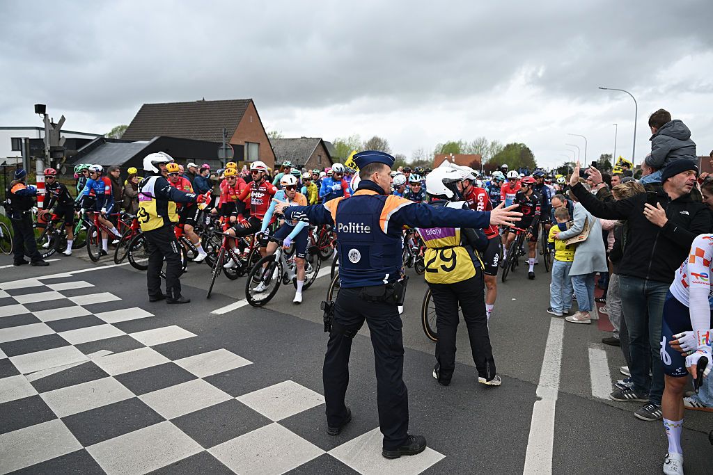 2026 Tour of Flanders men briefly neutralised after over half peloton ...