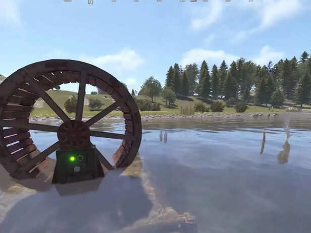 Rust water wheel guide: how to craft it and power your base efficiently