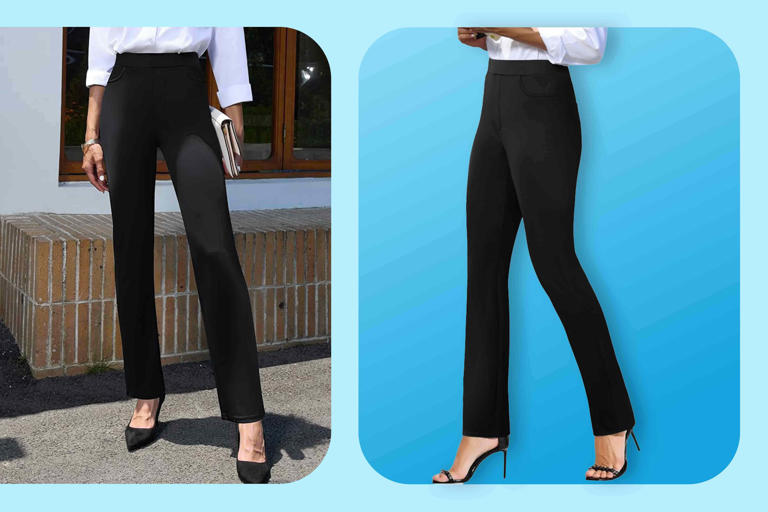 sachin and babi light blue dress Women's Business Casual Pants & Leggings