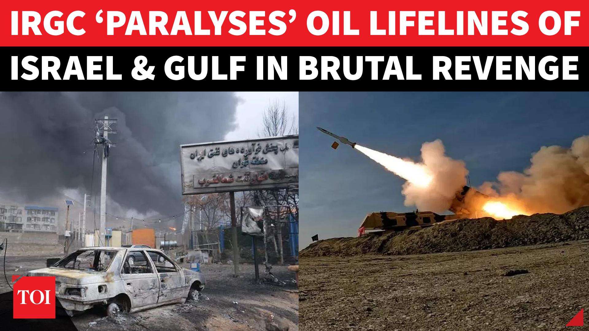 Iran destroys ‘lifeline’ of Israeli fighter jets, bombard US energy ...