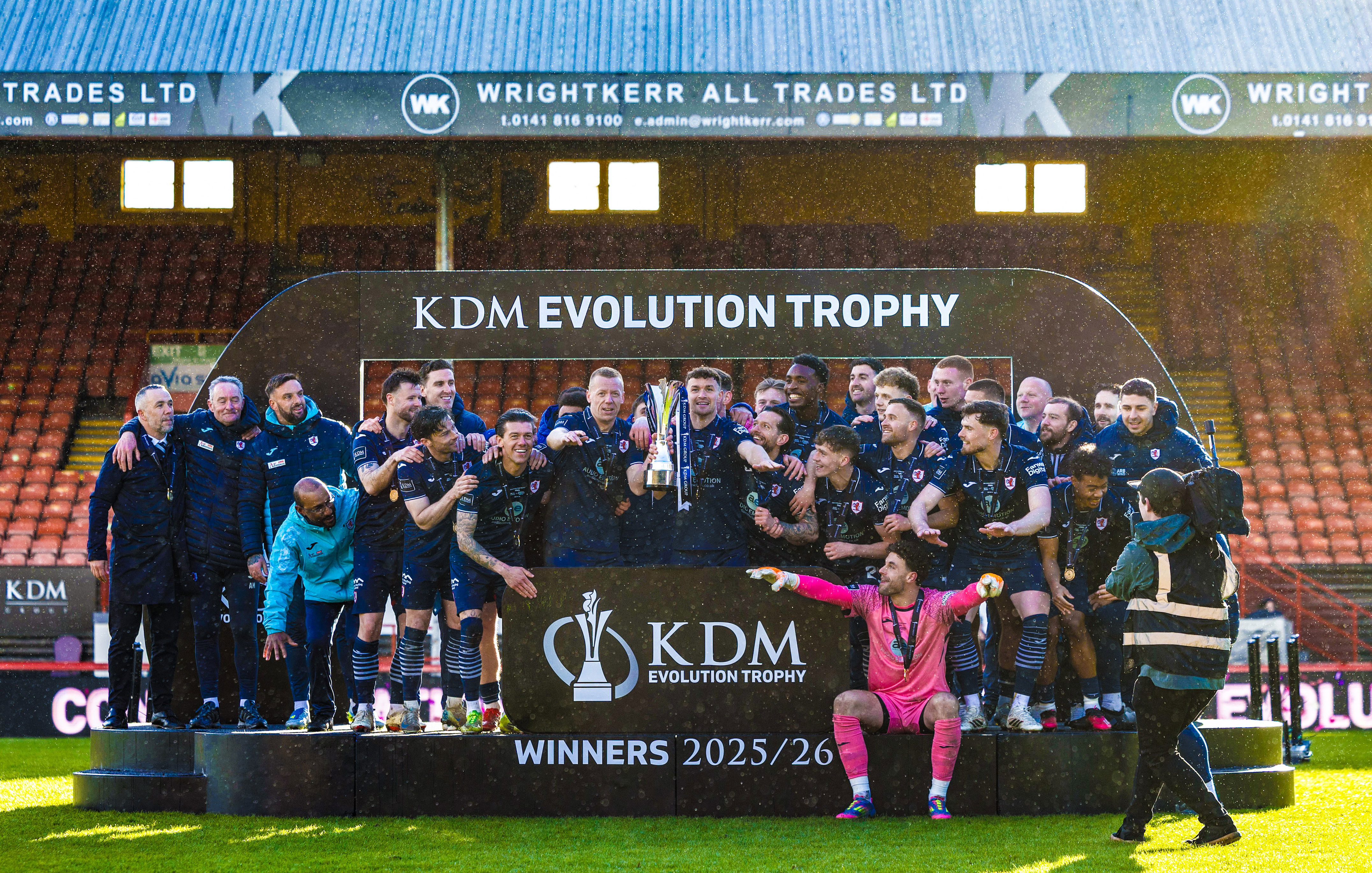 Raith Rovers lift KDM Evolution Trophy after big win over Inverness ...