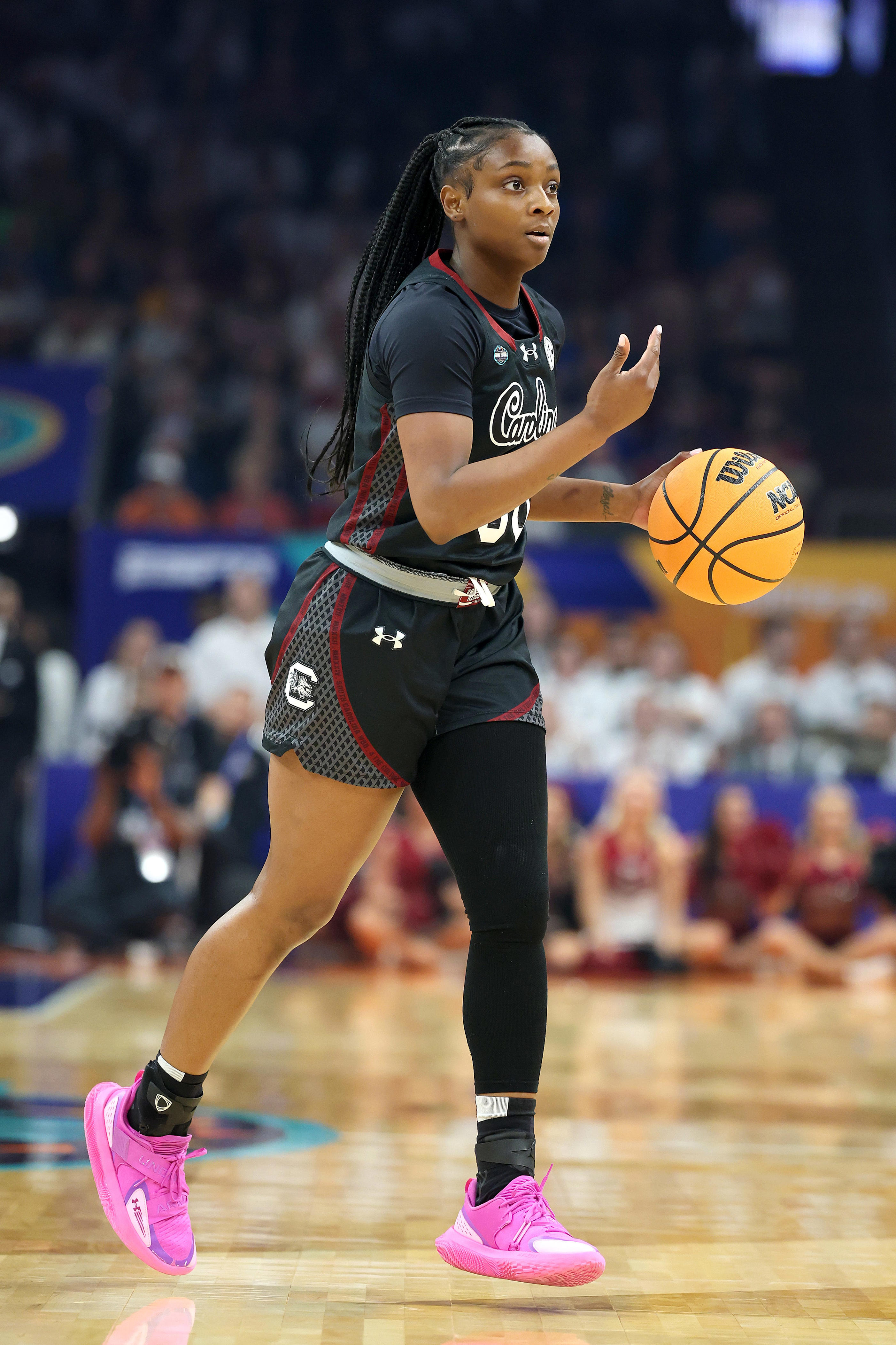 What Ta'Niya Latson said she learned from Dawn Staley in only South ...