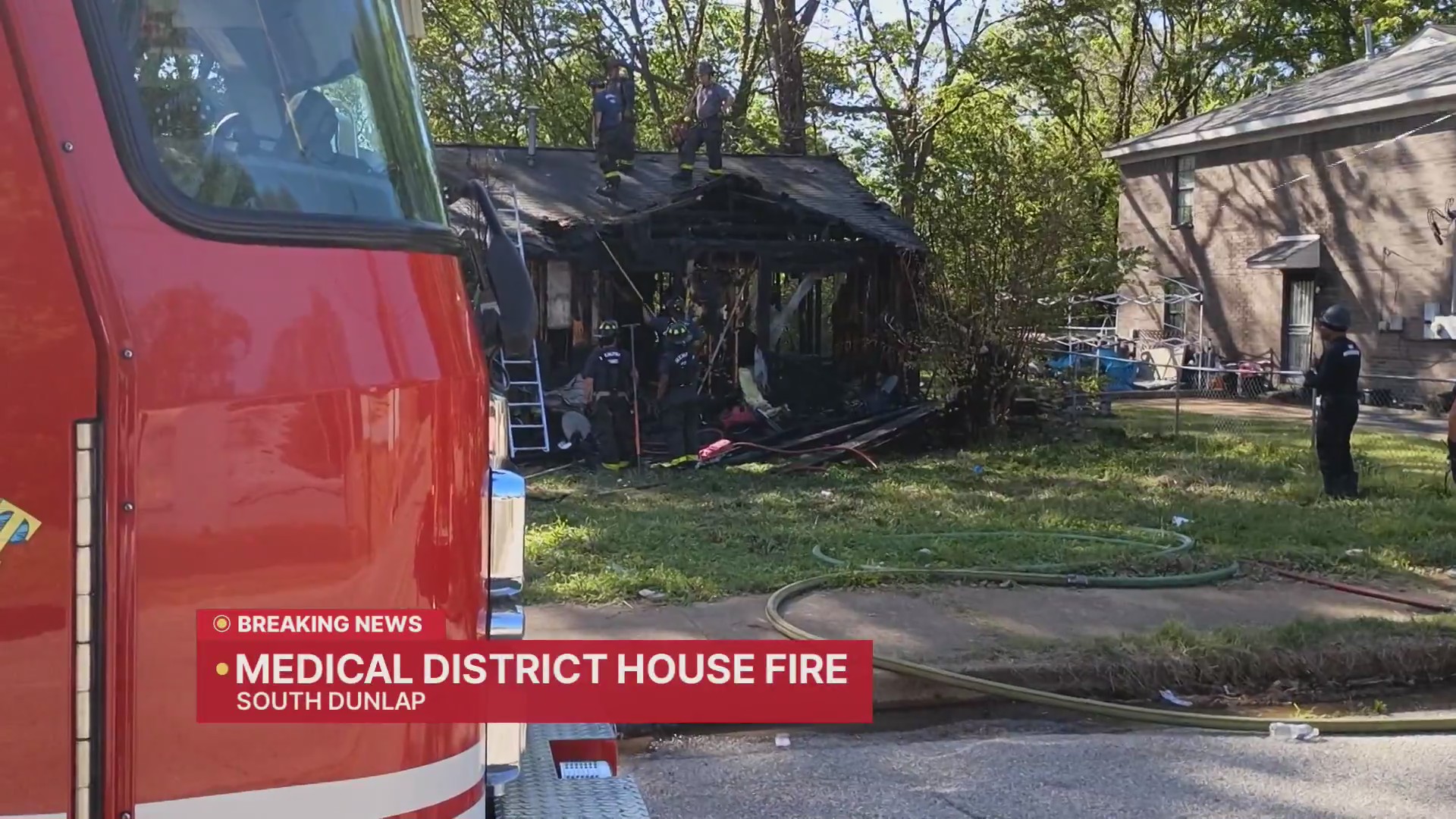 House fire breaks out in Memphis Medical District