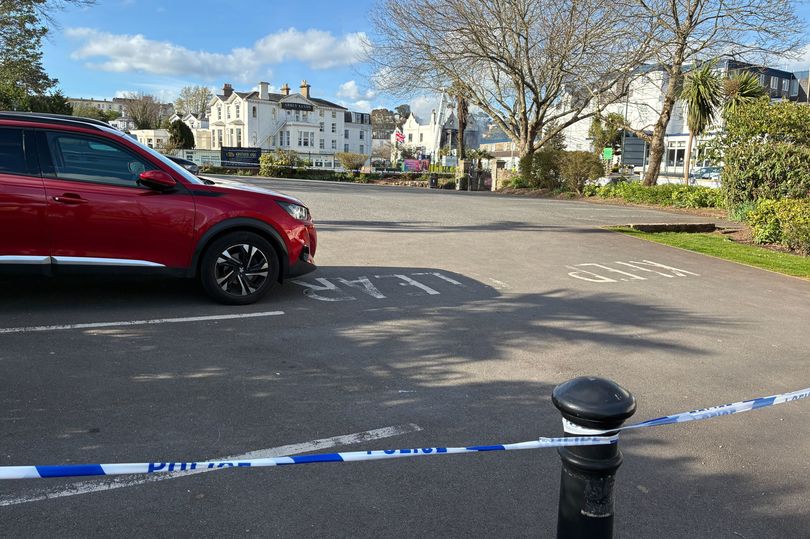 In pictures: Fire breaks out at derelict hotel in Torquay