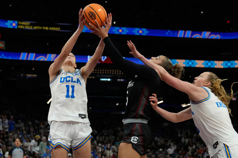 UCLA storms past South Carolina to claim its 1st NCAA women's ...