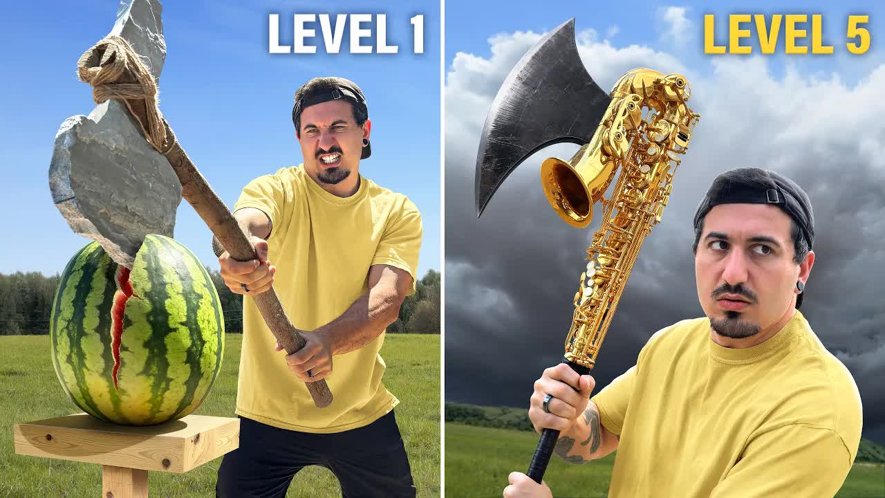 I built 5 levels of forbidden axes