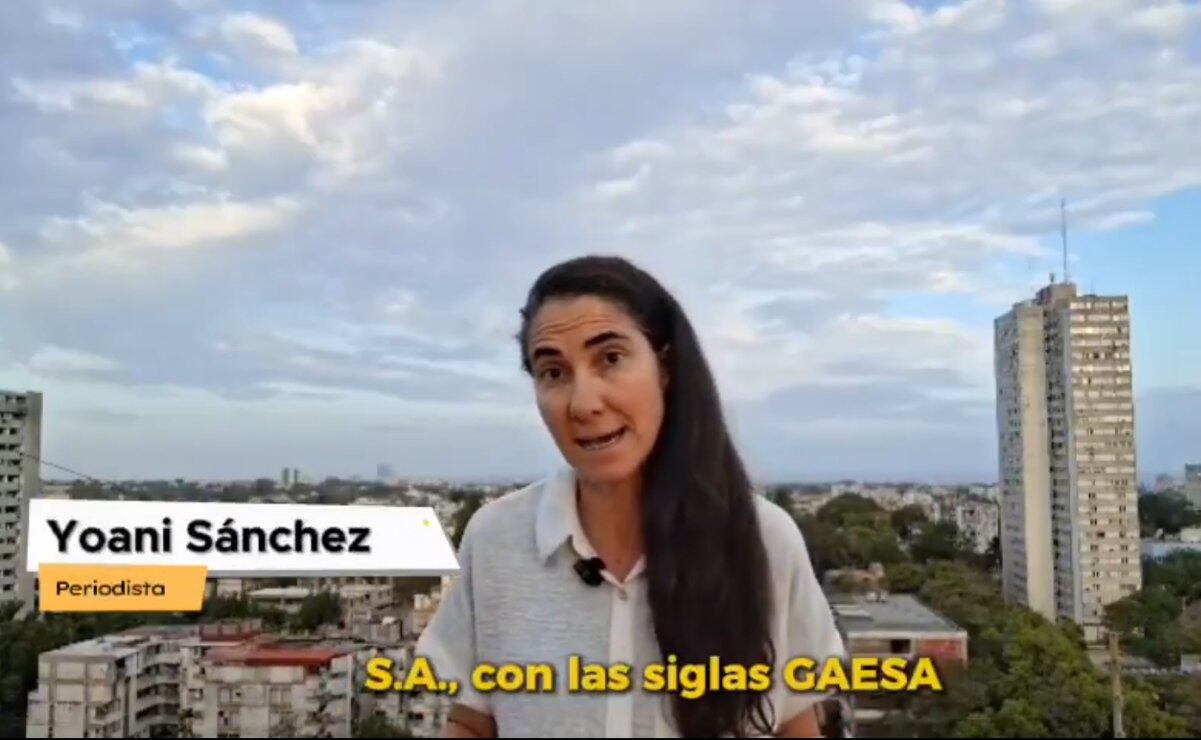 Yoani Sánchez expone poder de GAESA en Cuba; señala control militar ...
