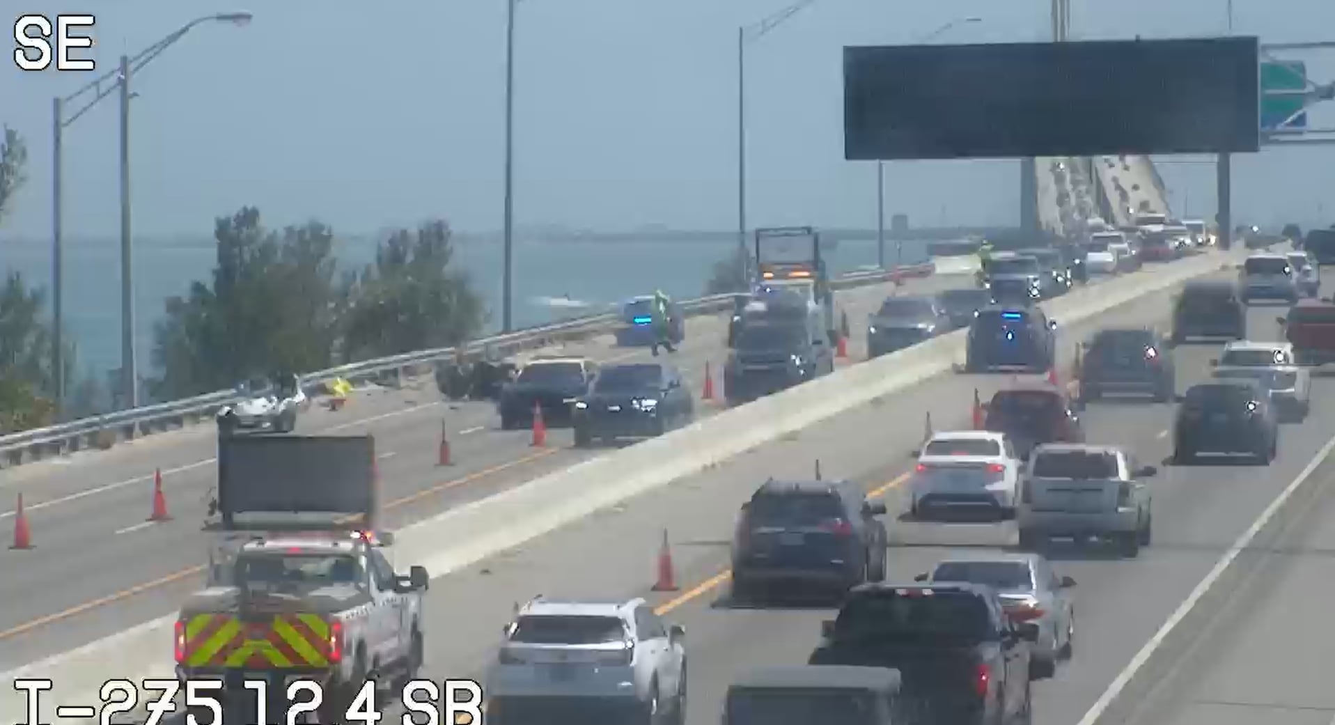 FHP: Fatal crash shuts down all northbound lanes of Sunshine Skyway Bridge