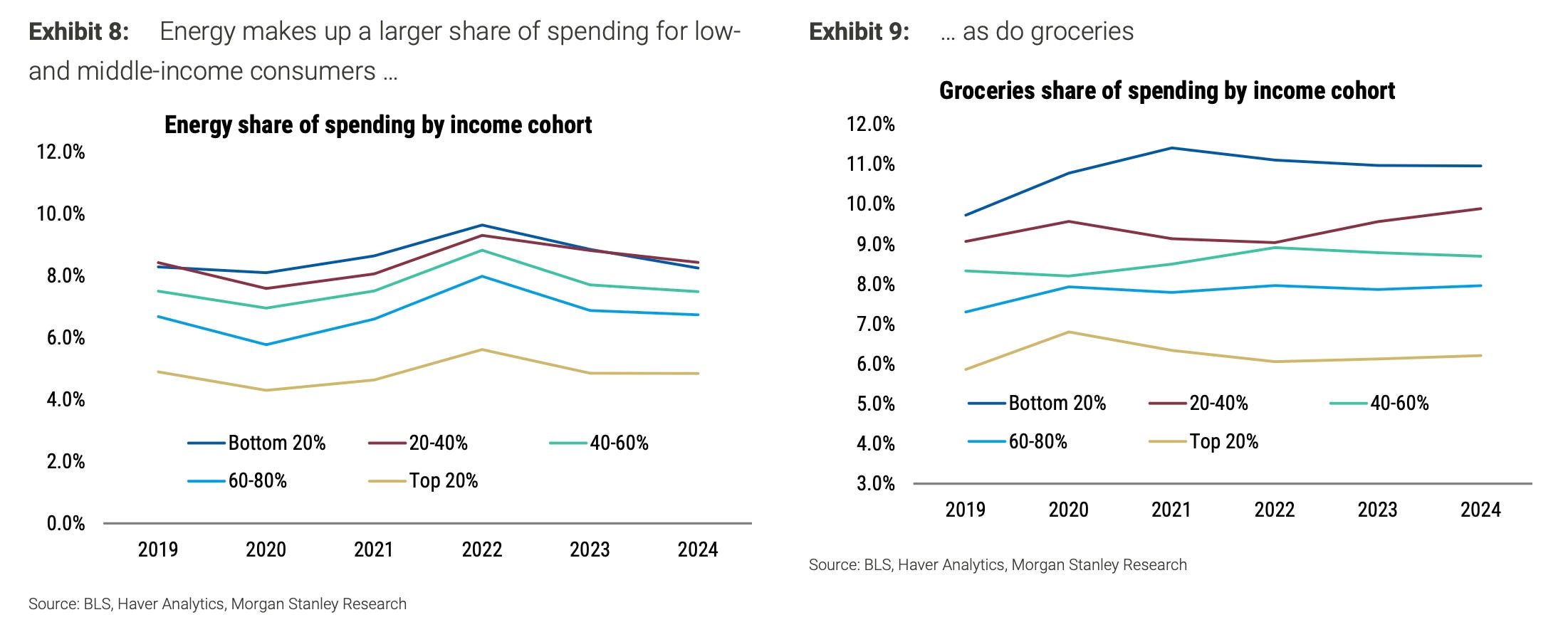 Experts warn income gaps shape spending and policy impact