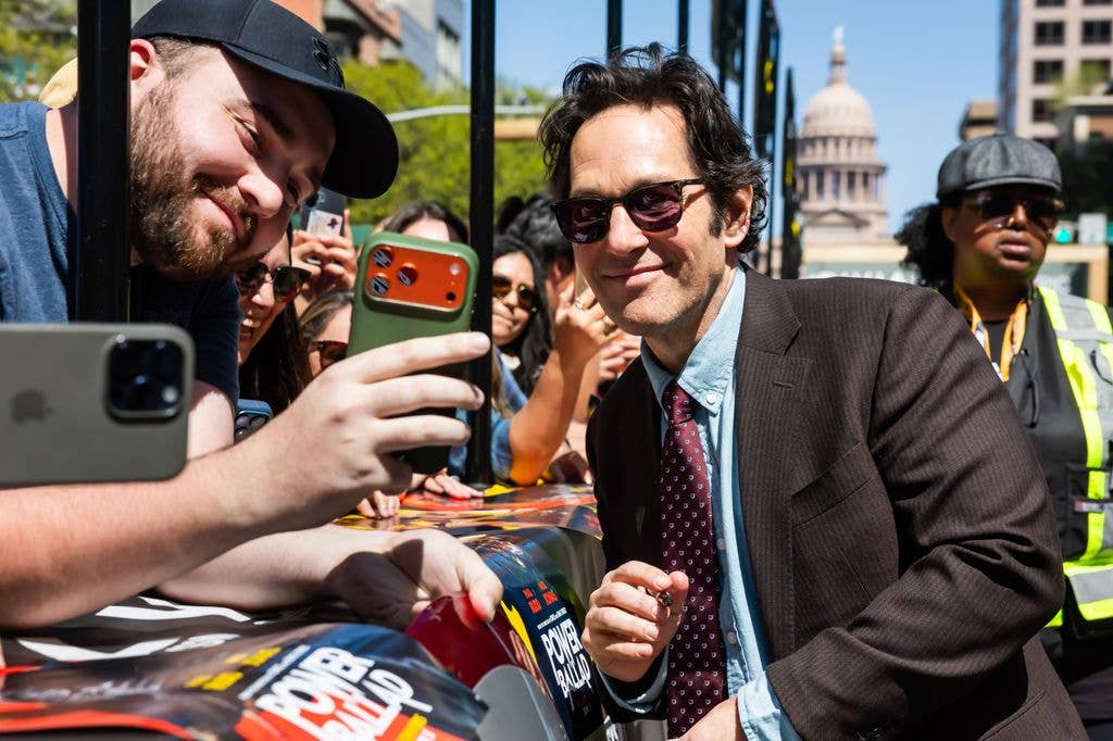 Paul Rudd looks incredibly youthful as he celebrates his 57th birthday