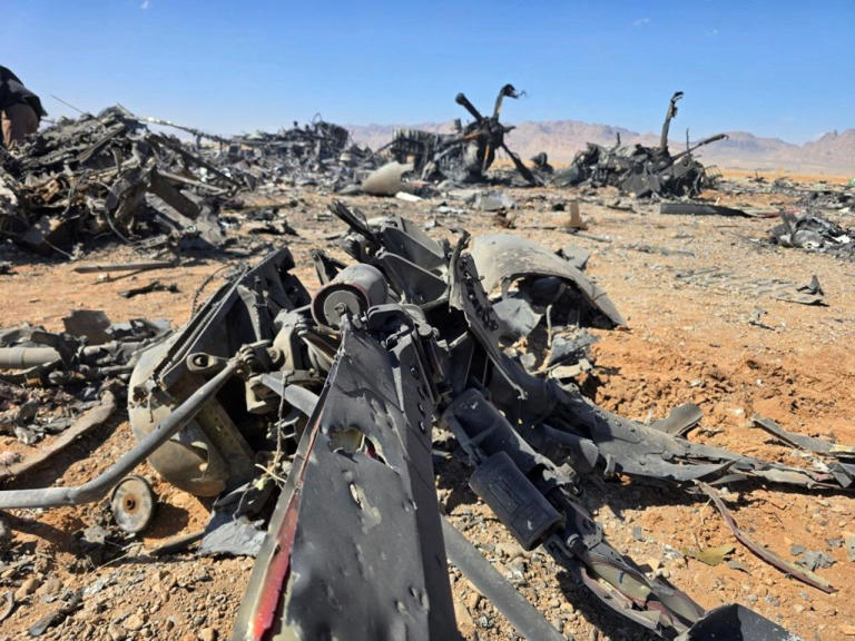 Iran shares video of $200 million destroyed US aircraft after Air Force ...