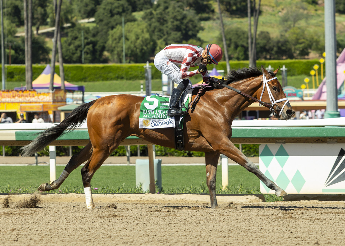 Santa Anita Oaks Winner Meaning To Aim For Kentucky Oaks