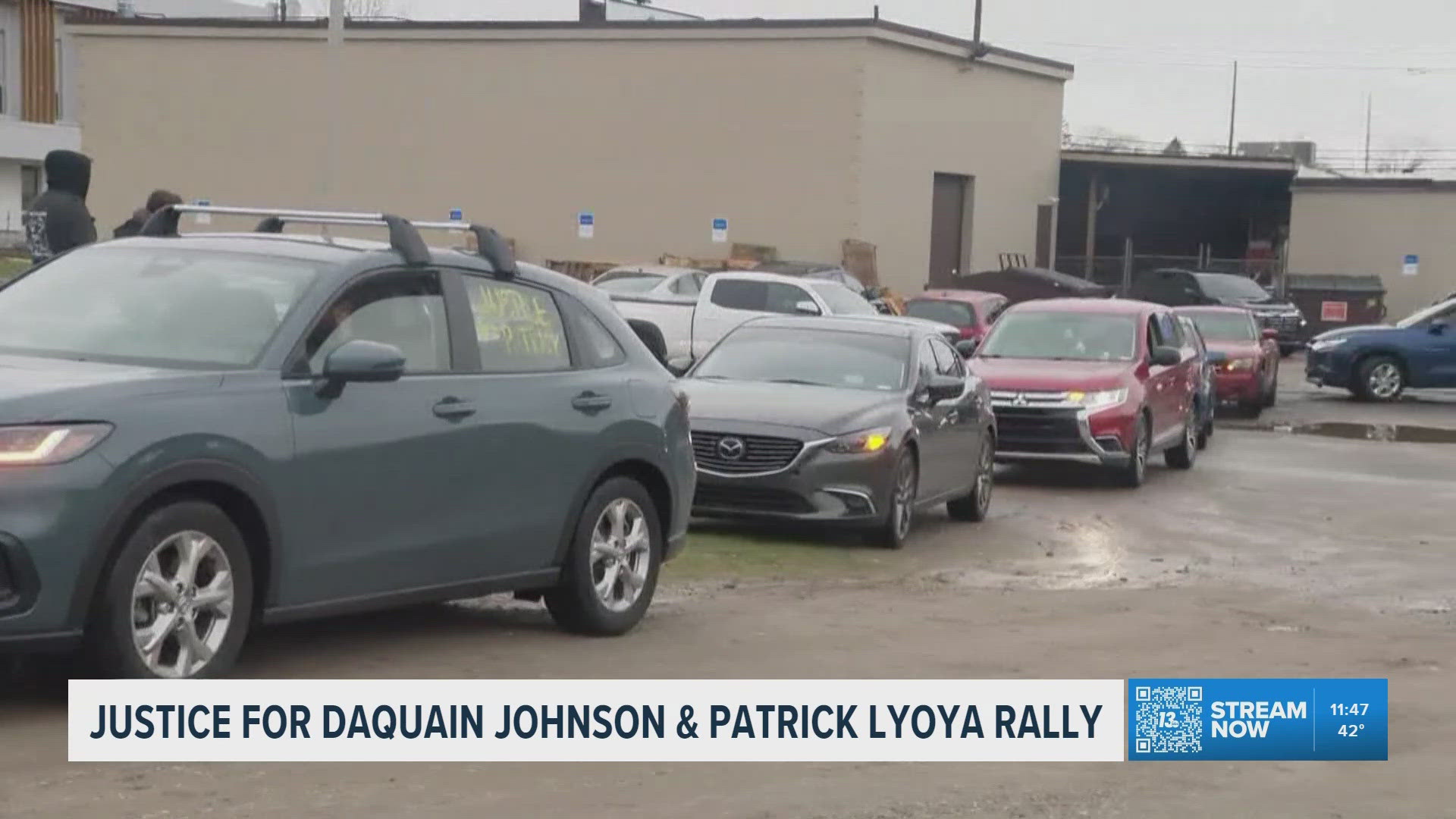 Mobile rally held in Grand Rapids for man fatally shot by GRPD officer