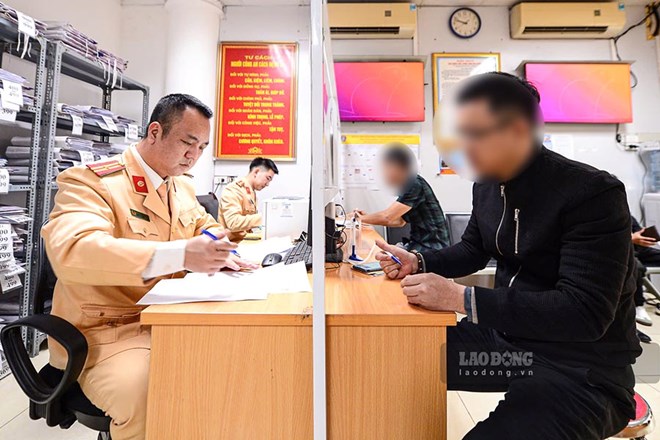 Vẫn còn tình trạng nộp phạt nguội không đúng hạn