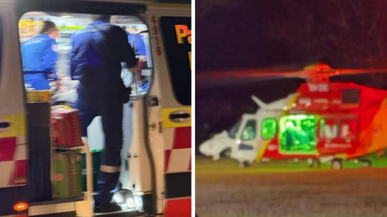 Easter BBQ explosion seriously injures two
