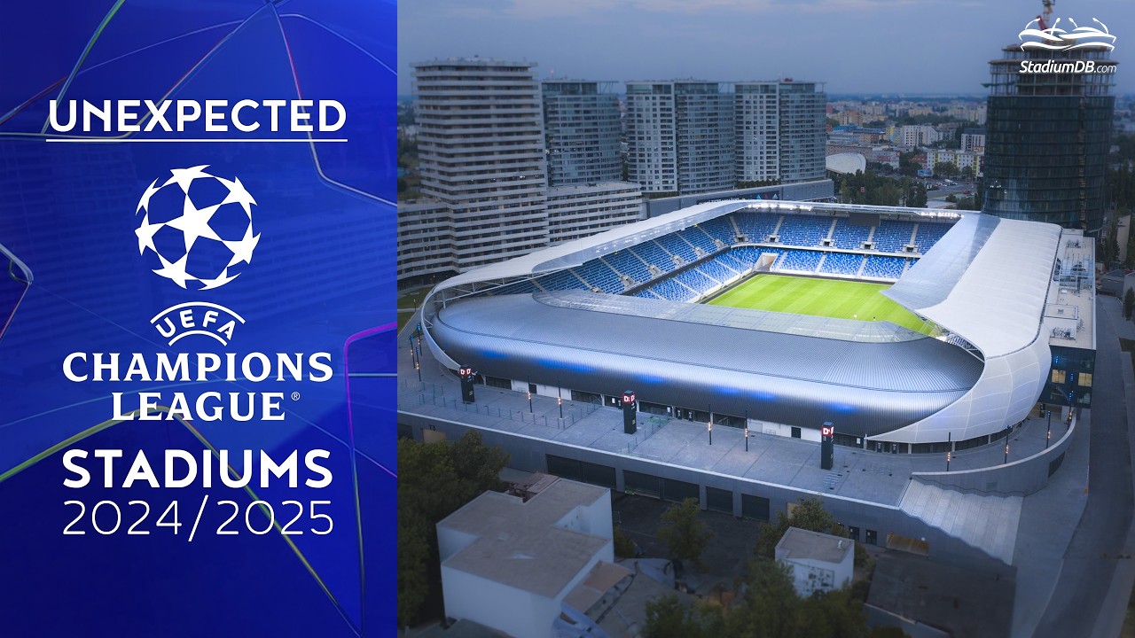 Don't judge the size Champions League stadiums that surprised everyone