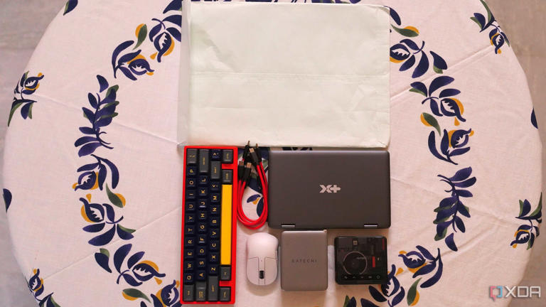 My dual-display travel setup fits in an envelope and it's not a MacBook