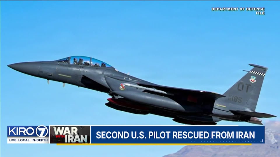 Video: Second US pilot rescued from Iran