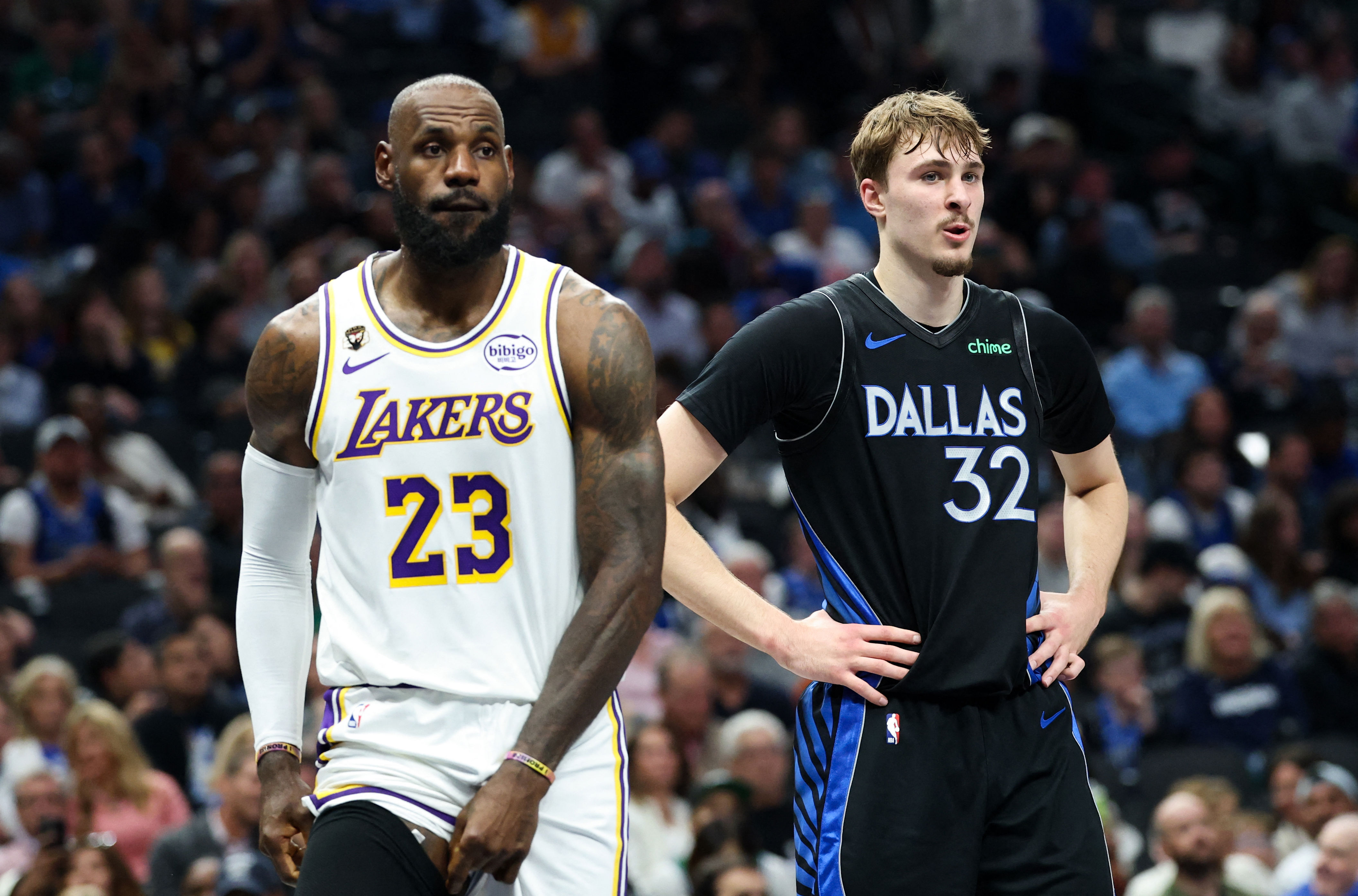 Cooper Flagg follows up 51-point game with 45 to outduel LeBron James ...