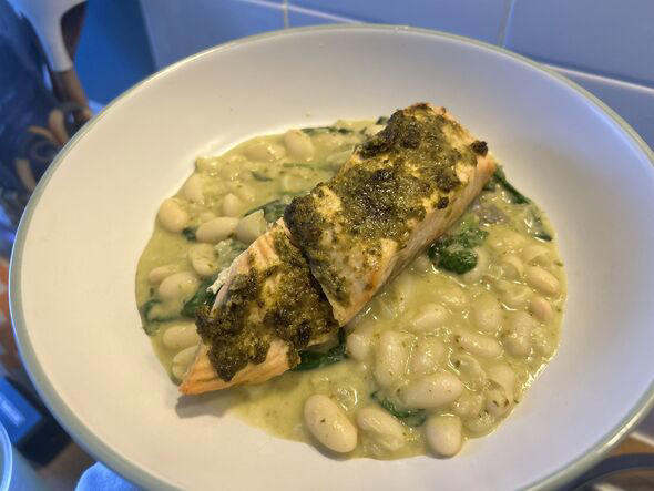 I make the tastiest salmon dish by adding one simple topping before cooking