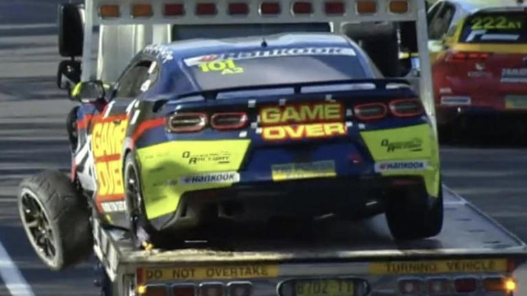 TV host hospitalised after horror three-car collision at Bathurst