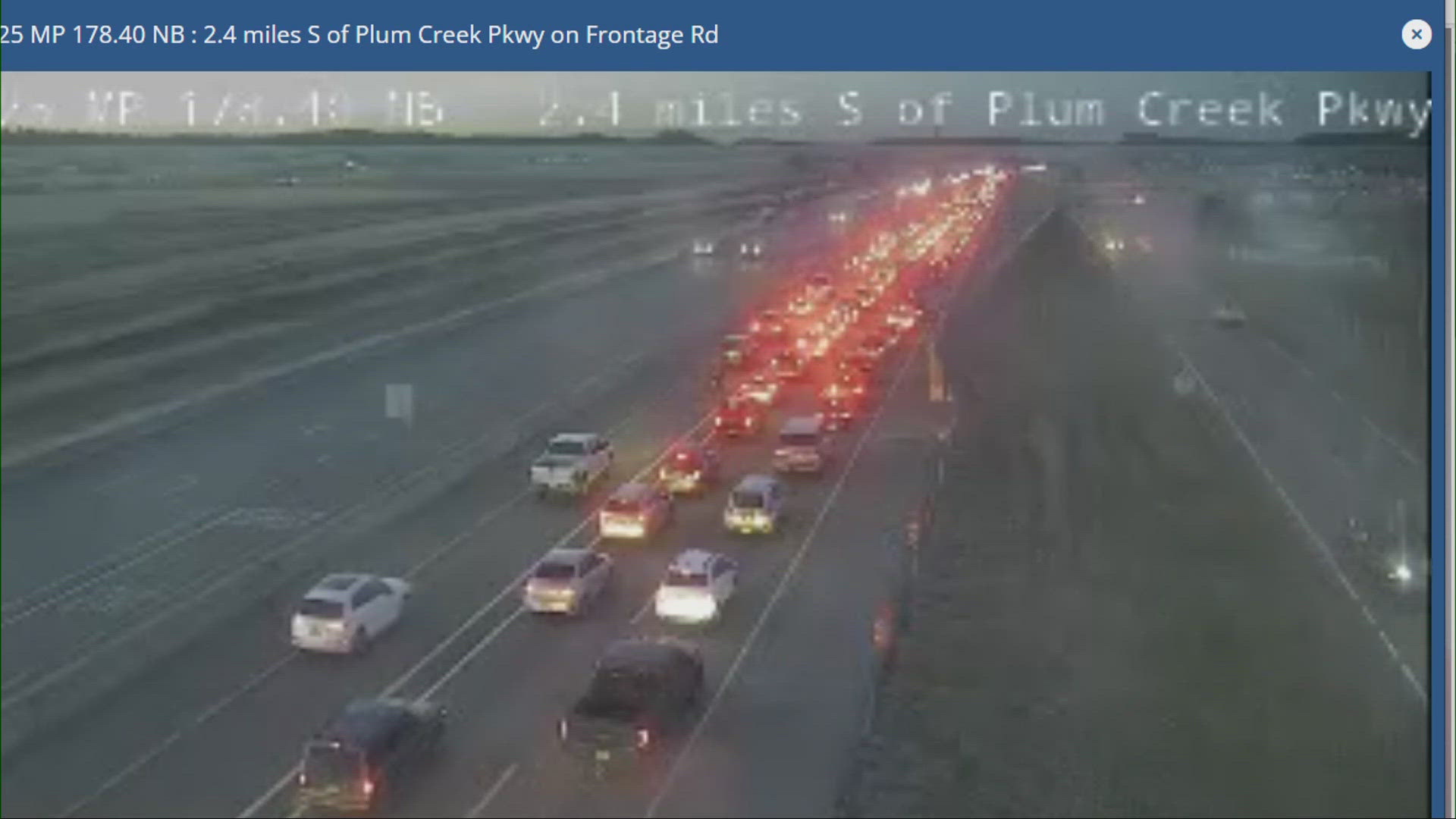 Person hit by car on I-25 after running from officers, Castle Rock ...