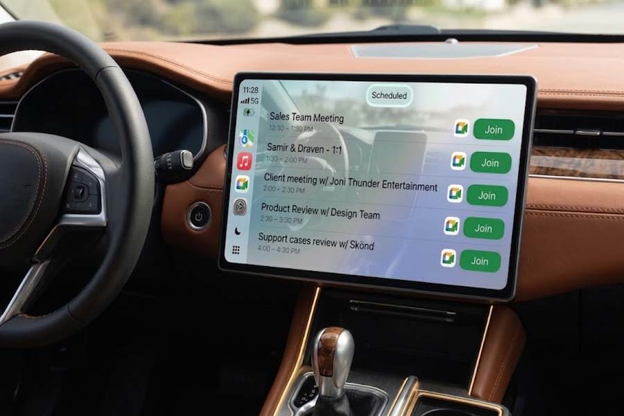 Google Meet lên CarPlay với loạt giới hạn vì an toàn