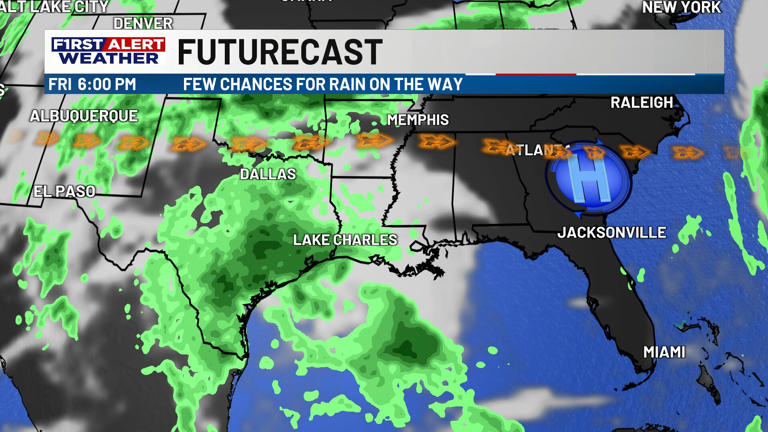 First alert forecast: Much cooler to start the week, as humidity and a ...