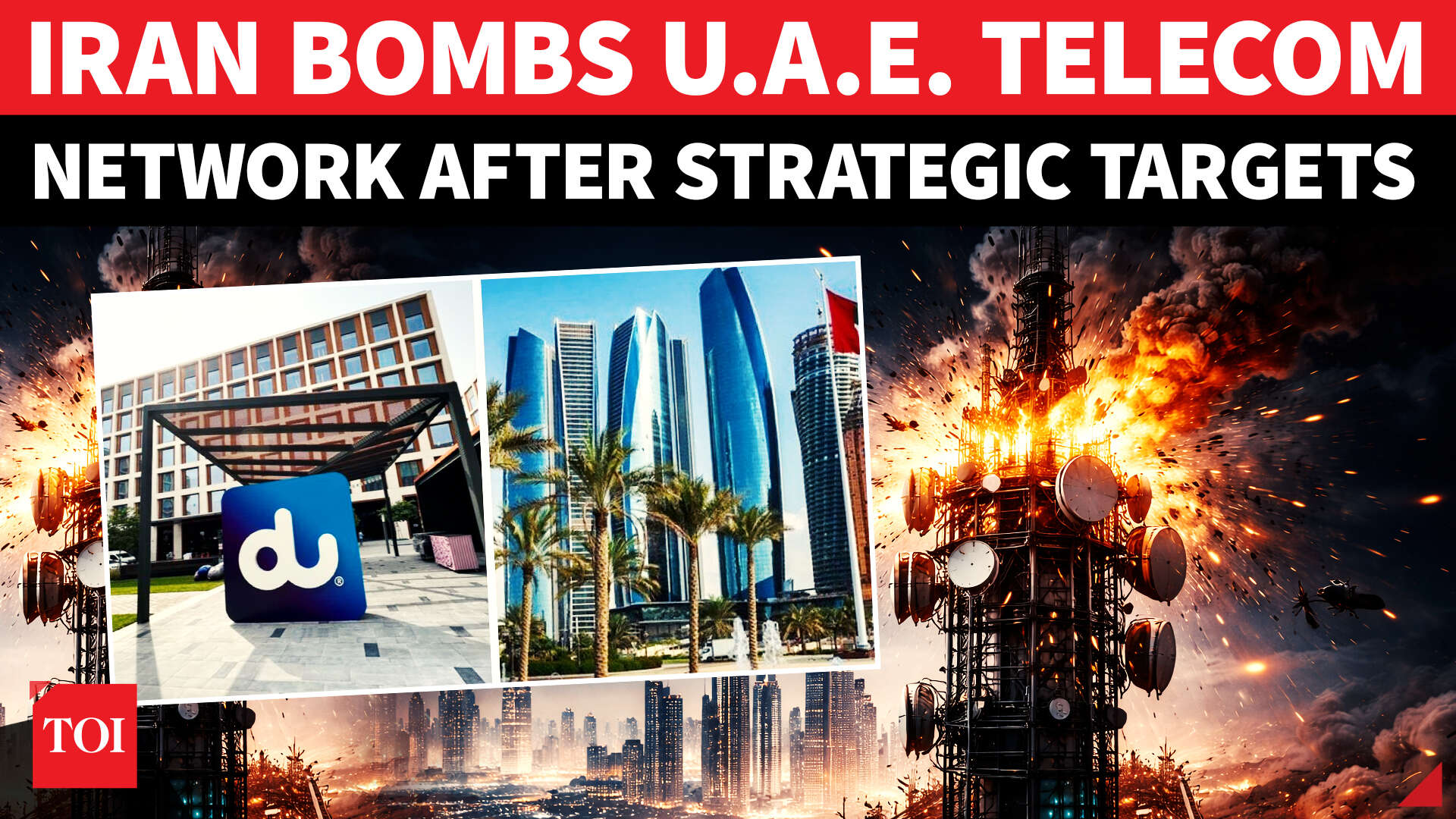 'Will unleash devastation': Iran bombs UAE telecom center in first ...