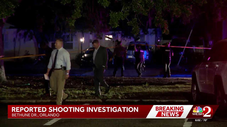 Orlando police on scene of shooting outside home