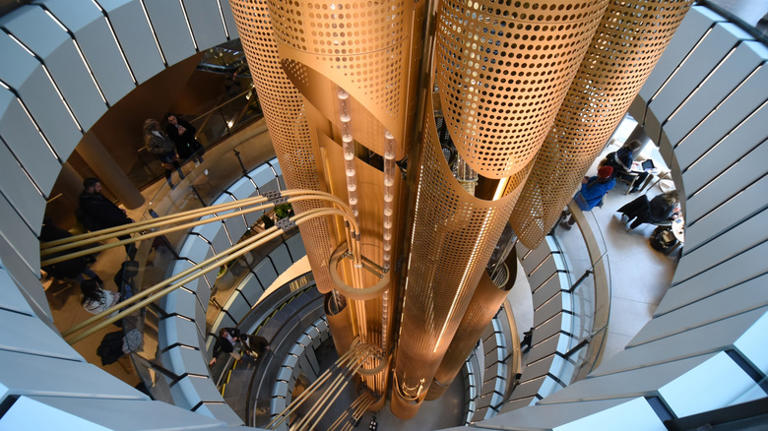 What each floor is for at the world's largest Starbucks location
