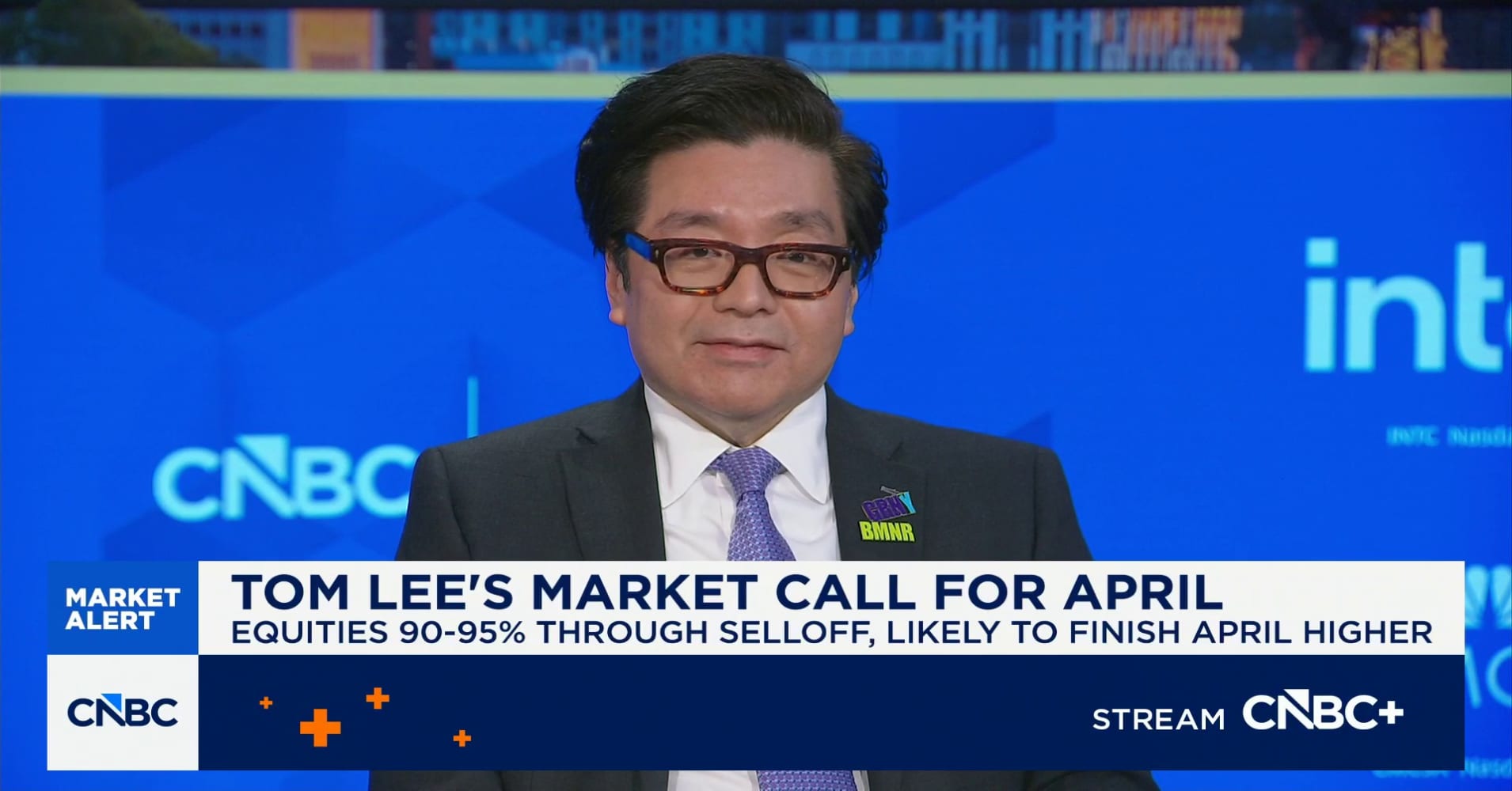 The risk-reward is quite good for stocks now, says Fundstrat's Tom Lee