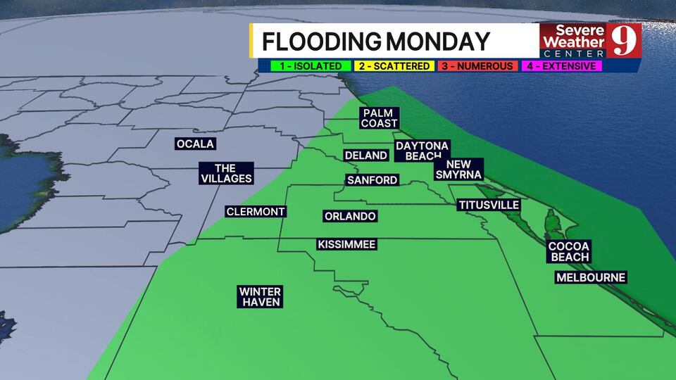Central Florida braces for heavy rain, gusty winds, possible flooding ...