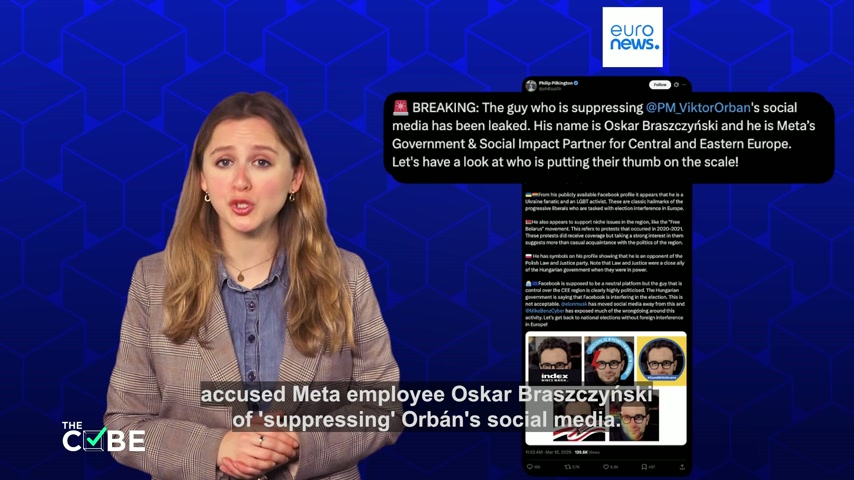 Pro-Orbán actors accuse Meta of interference in Hungarian elections ...