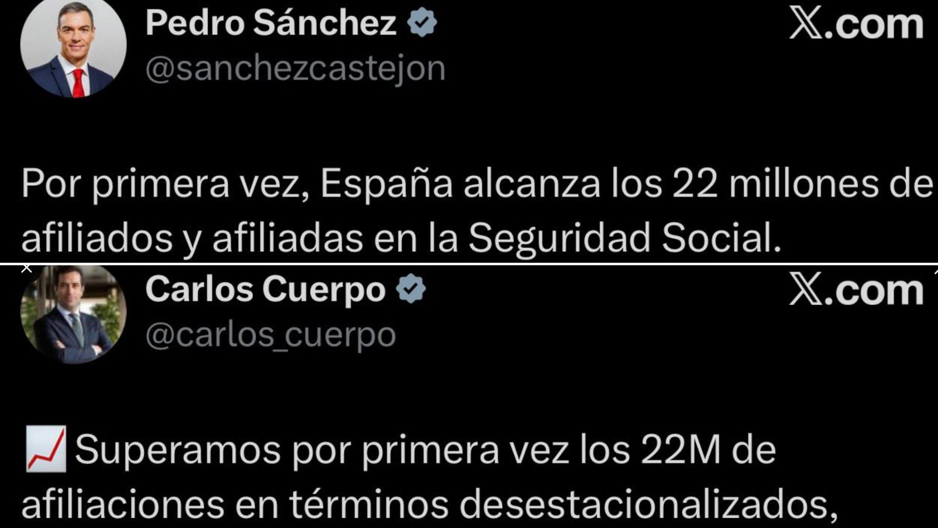 Cuerpo corrige a Sánchez públicamente para no mentir con el ...