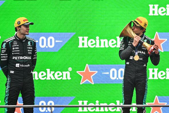 Mercedes 'now a war zone' - Kimi Antonelli 'fear' as George Russell sent  clear instruction