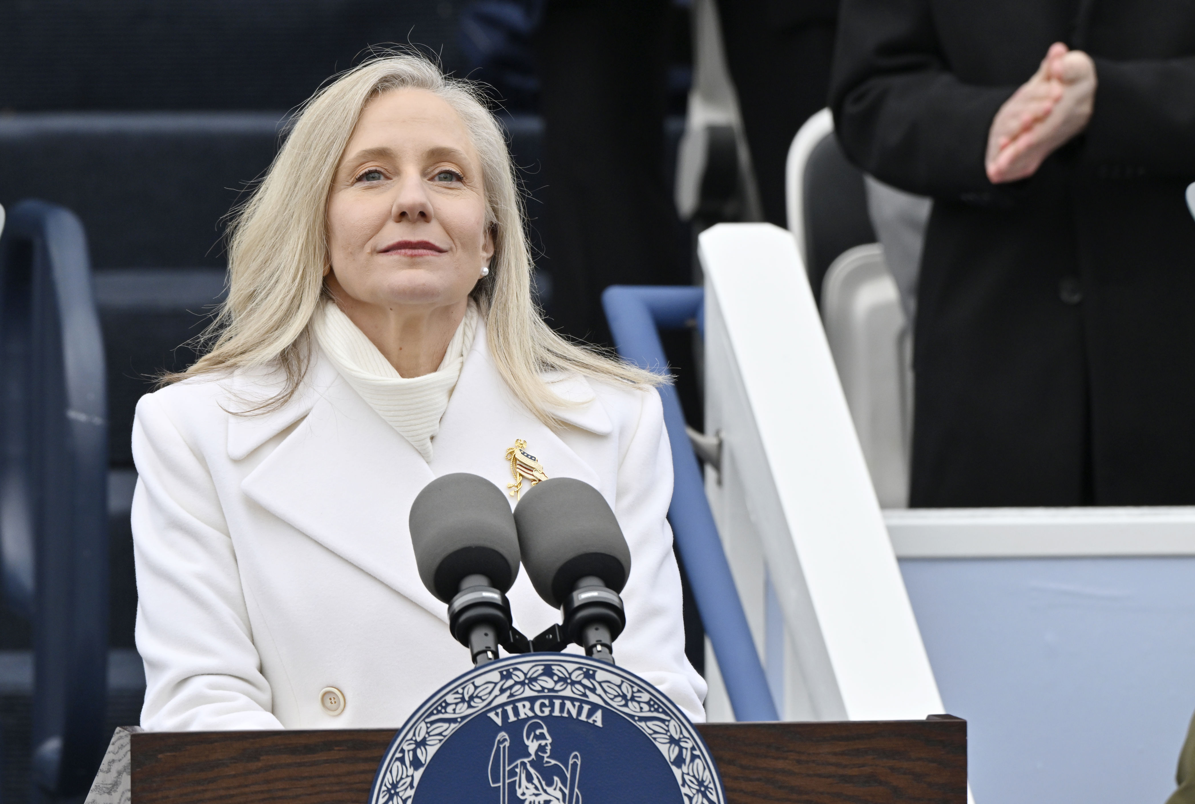 Virginians deeply divided on Spanberger months after her landslide win<br>