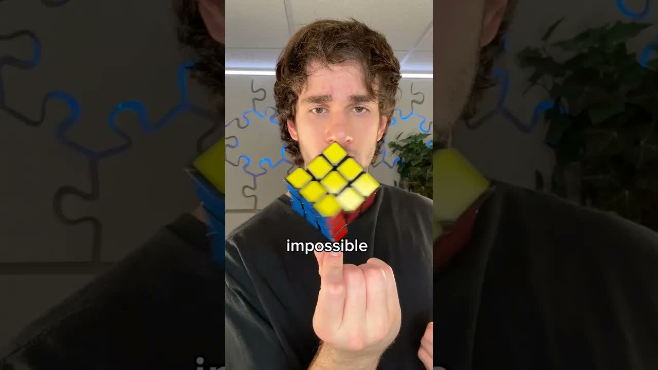 He tried to break a Rubik’s Cube world record and found a wild shortcut!